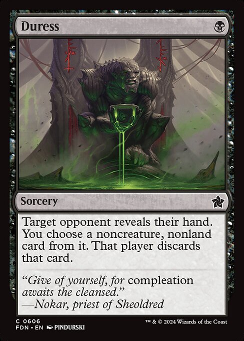 Duress (Foil) - Iconic Masters