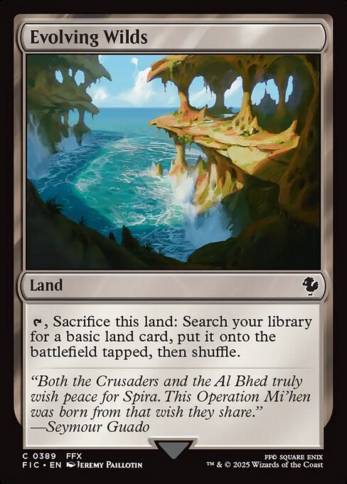 Evolving Wilds - Commander: FINAL FANTASY