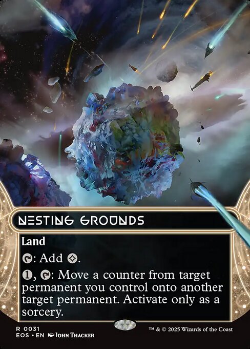 Nesting Grounds (0031) (Borderless) - Edge of Eternities: Stellar Sights