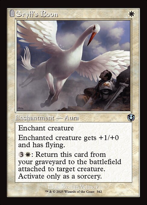 Gryff's Boon (Retro Frame) - Innistrad Remastered