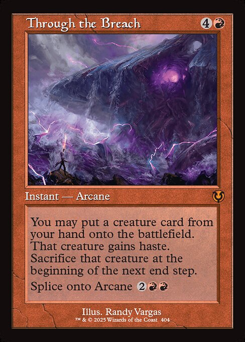 Through the Breach (Retro Frame) - Innistrad Remastered
