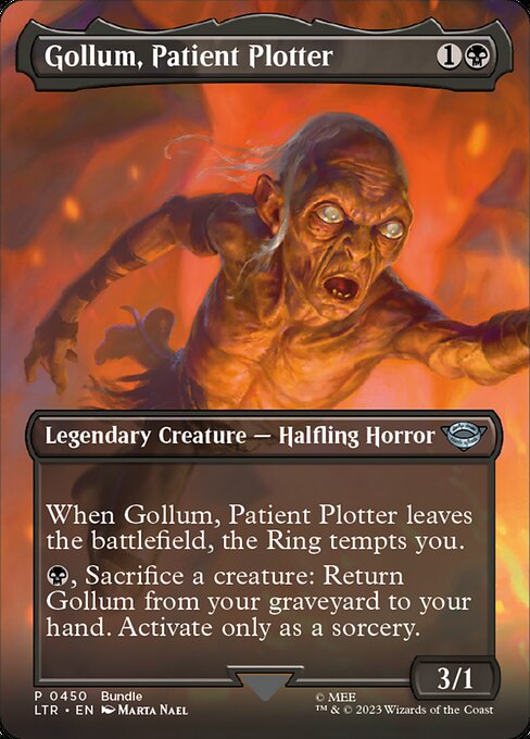 Gollum, Patient Plotter (Borderless) (LTR Bundle) - Unique and Miscellaneous Promos