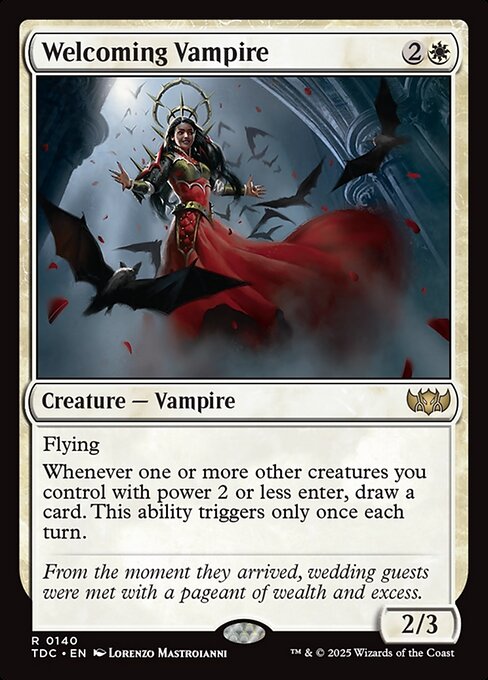 Welcoming Vampire - Commander: Tarkir: Dragonstorm