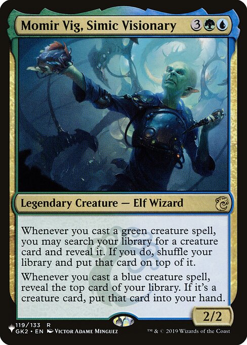 Momir Vig, Simic Visionary - The List Reprints