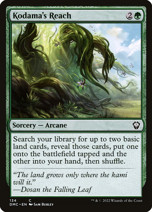 Kodama's Reach - Commander: Dominaria United