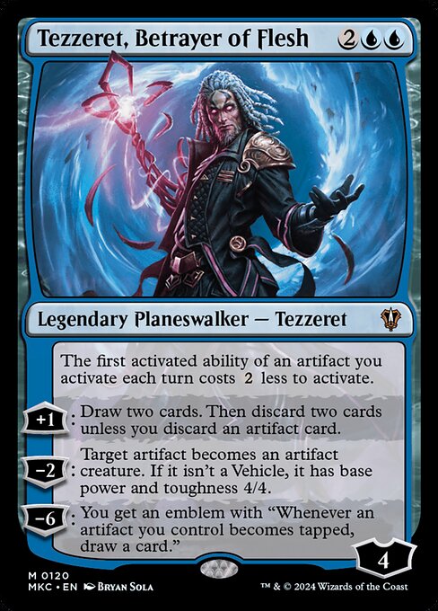 Tezzeret, Betrayer of Flesh - Commander: Murders at Karlov Manor