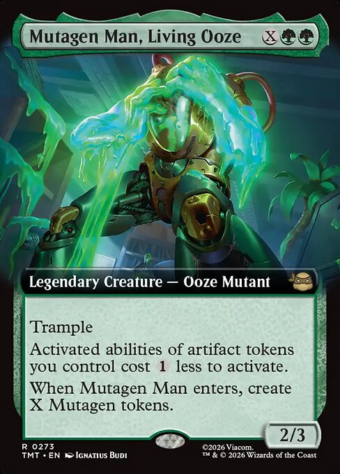 Mutagen Man, Living Ooze (Extended Art) - Teenage Mutant Ninja Turtles