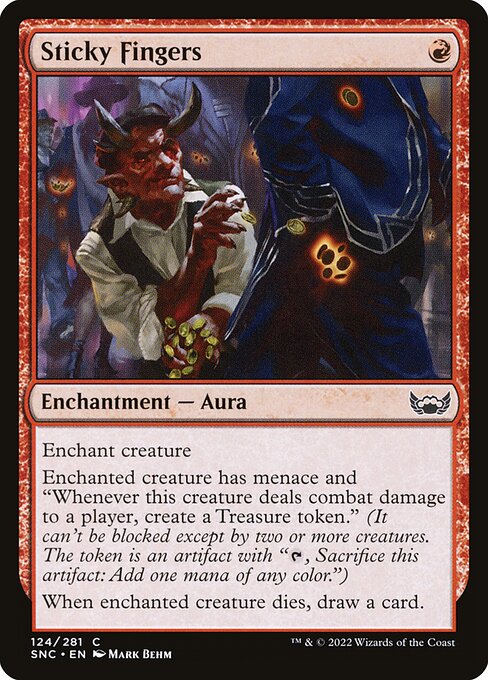 Sticky Fingers (Foil) - Streets of New Capenna