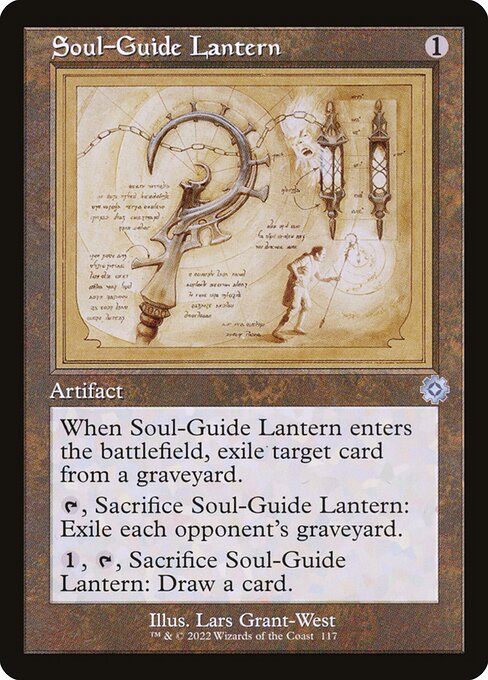 Soul-Guide Lantern (Schematic) - The Brothers' War: Retro Frame Artifacts