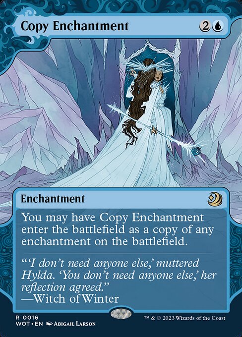 Copy Enchantment (Foil) - Wilds of Eldraine: Enchanting Tales