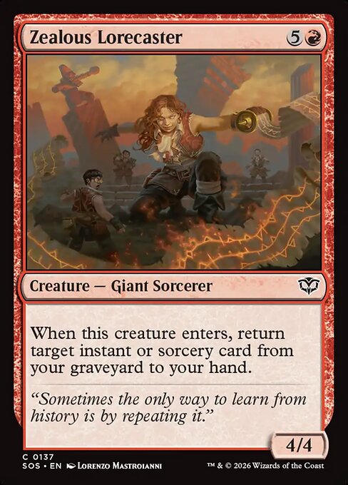 Zealous Lorecaster - Secrets of Strixhaven