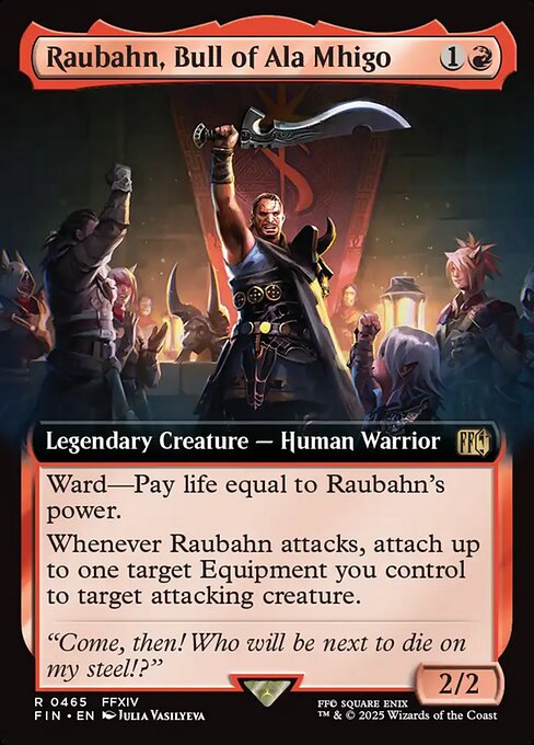 Raubahn, Bull of Ala Mhigo (Extended Art) - FINAL FANTASY