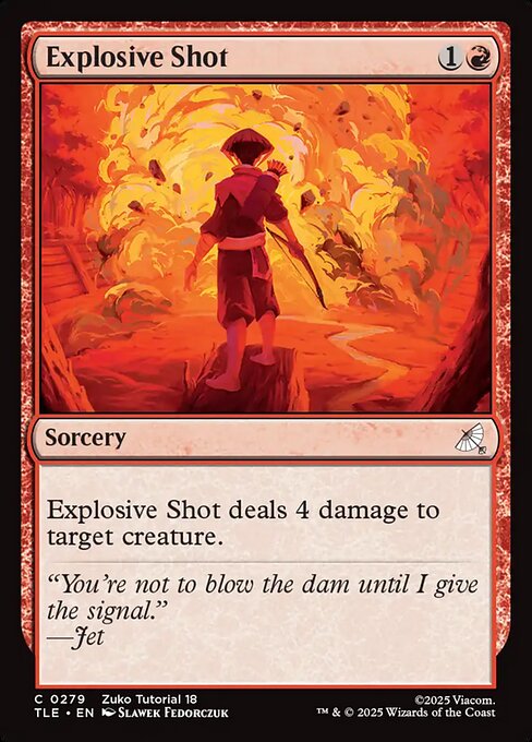 Explosive Shot (0279) - Avatar: The Last Airbender: Eternal-Legal