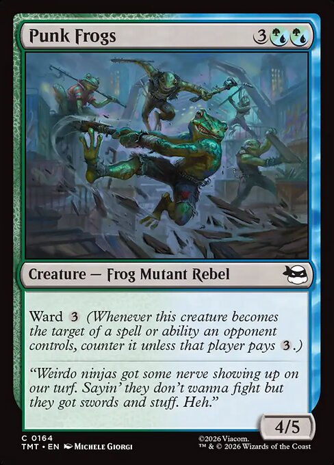 Punk Frogs (Foil) - Teenage Mutant Ninja Turtles