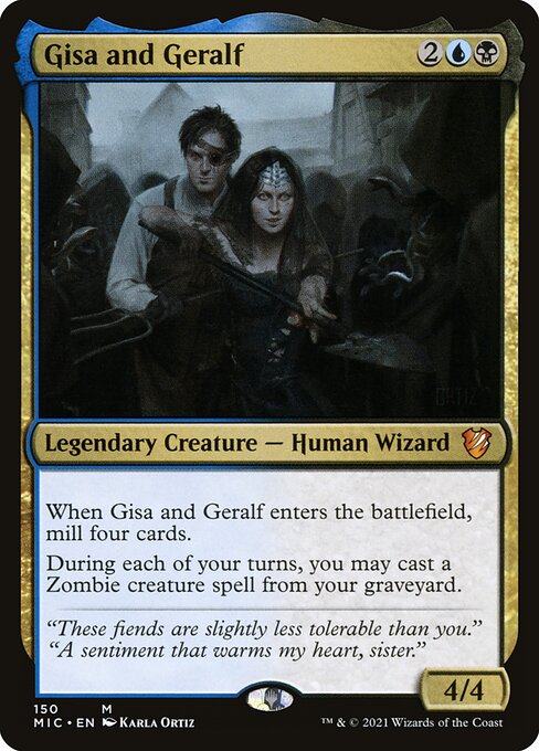 Gisa and Geralf - Commander: Innistrad: Midnight Hunt