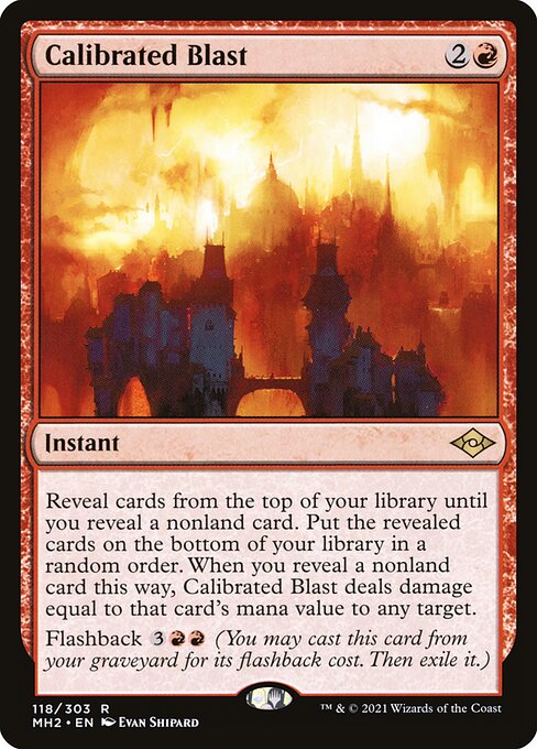 Calibrated Blast - Modern Horizons 2