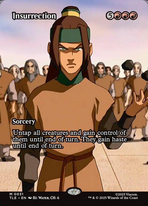 Insurrection (Borderless) (Foil) - Avatar: The Last Airbender: Eternal-Legal