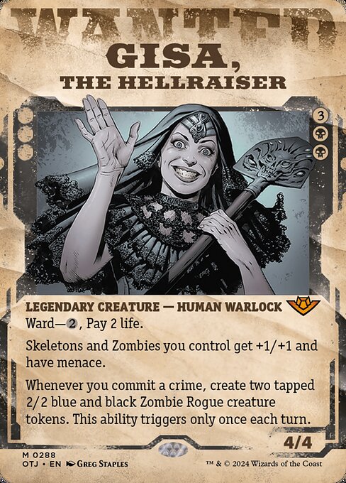 Gisa, the Hellraiser (Showcase) - Outlaws of Thunder Junction