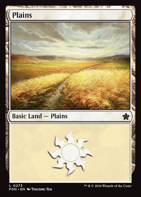 Plains (0273) (Foil) - Foundations