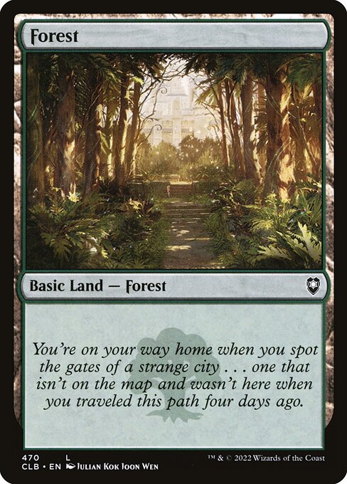 Forest (470) - Commander Legends: Battle for Baldur's Gate