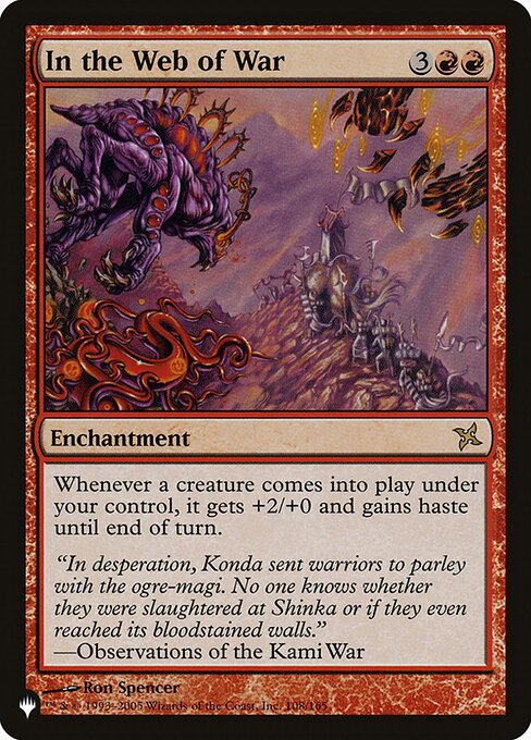In the Web of War - The List Reprints