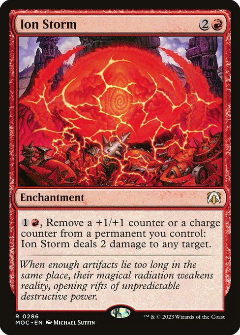 Ion Storm - Commander: March of the Machine