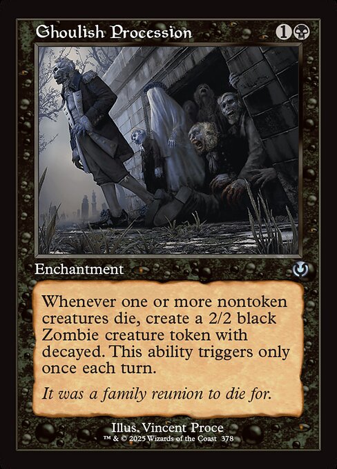 Ghoulish Procession (Retro Frame) - Innistrad Remastered