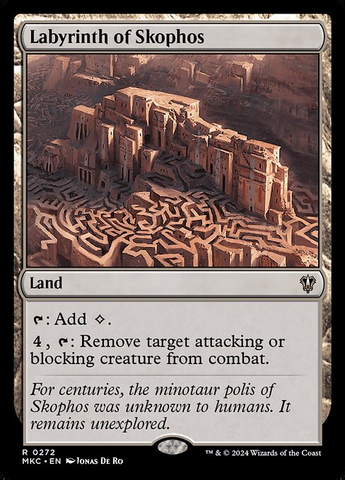 Labyrinth of Skophos - Commander: Murders at Karlov Manor