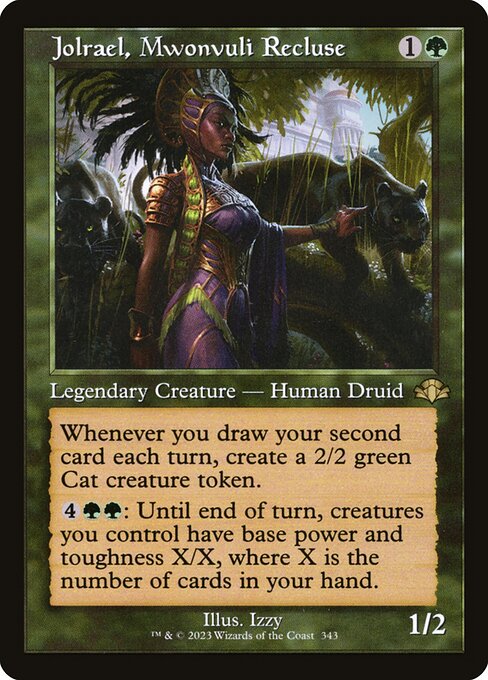 Jolrael, Mwonvuli Recluse (Retro Frame) - Dominaria Remastered
