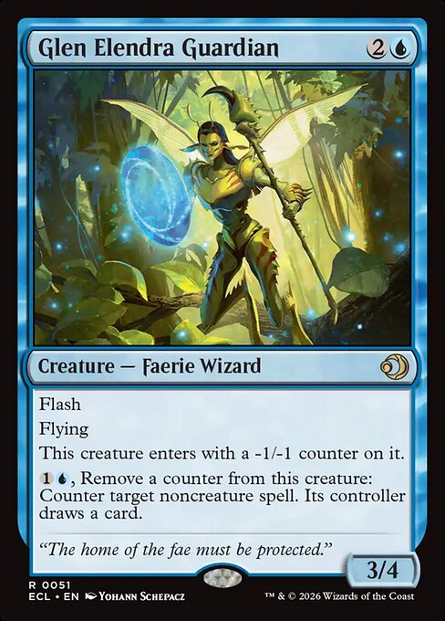 Glen Elendra Guardian (Foil) - Lorwyn Eclipsed