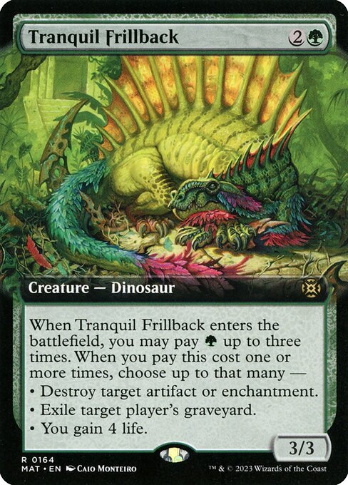 Tranquil Frillback (Extended Art) - March of the Machine: The Aftermath