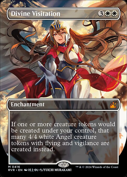 Divine Visitation (Anime Borderless) - Ravnica Remastered