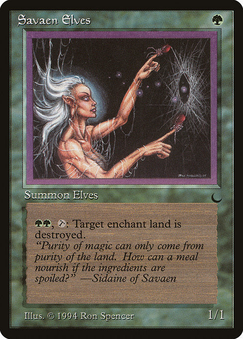 Savaen Elves - The Dark