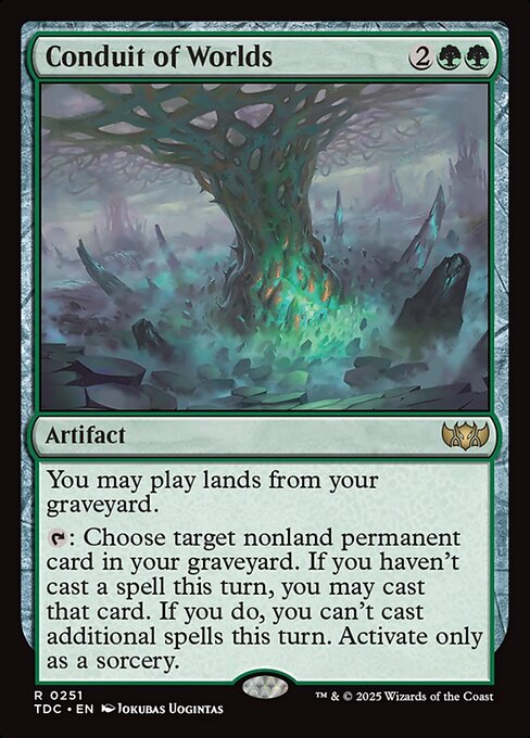 Conduit of Worlds - Commander: Tarkir: Dragonstorm