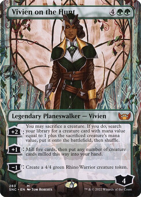 Vivien on the Hunt (Borderless) - Streets of New Capenna