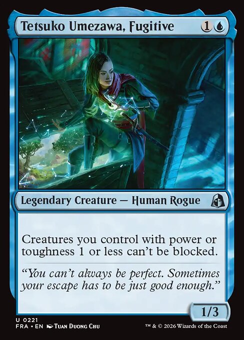 Tetsuko Umezawa, Fugitive (Foil) - Reality Fracture