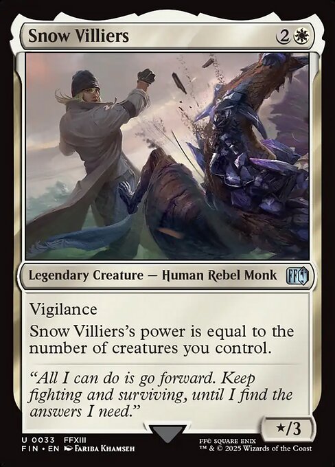 Snow Villiers - FINAL FANTASY
