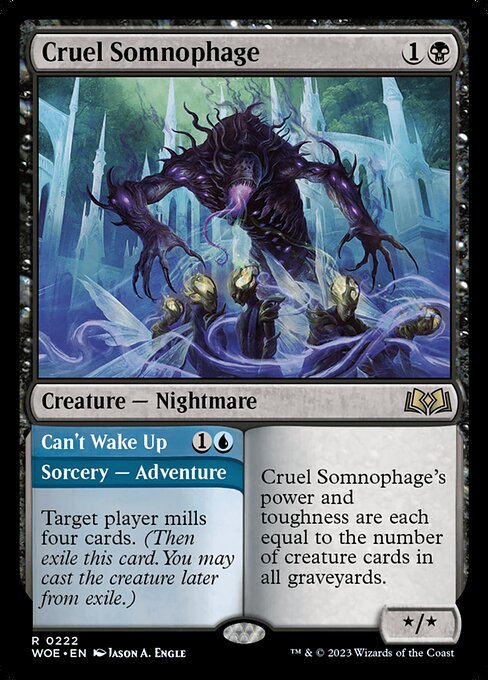Cruel Somnophage - Wilds of Eldraine