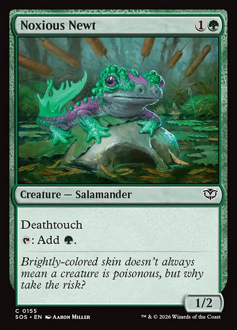 Noxious Newt - Secrets of Strixhaven