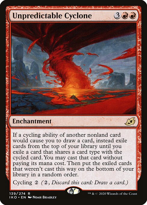 Unpredictable Cyclone (Foil) - Ikoria: Lair of Behemoths