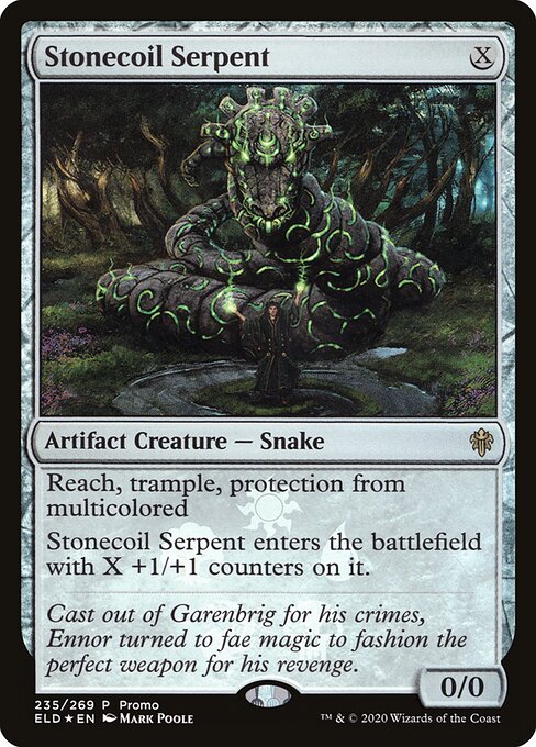 Stonecoil Serpent (Foil) - Media Promos