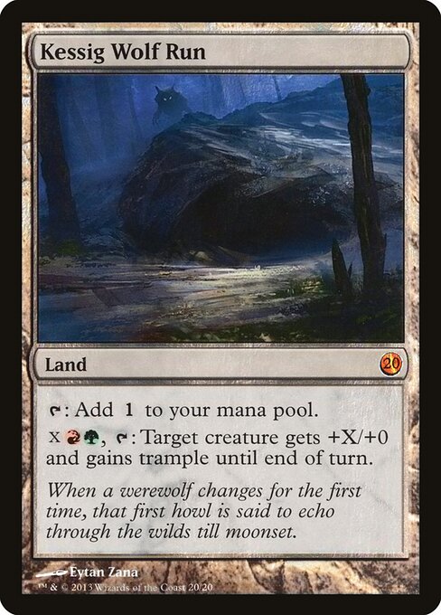 Kessig Wolf Run (Foil) - From the Vault: Twenty