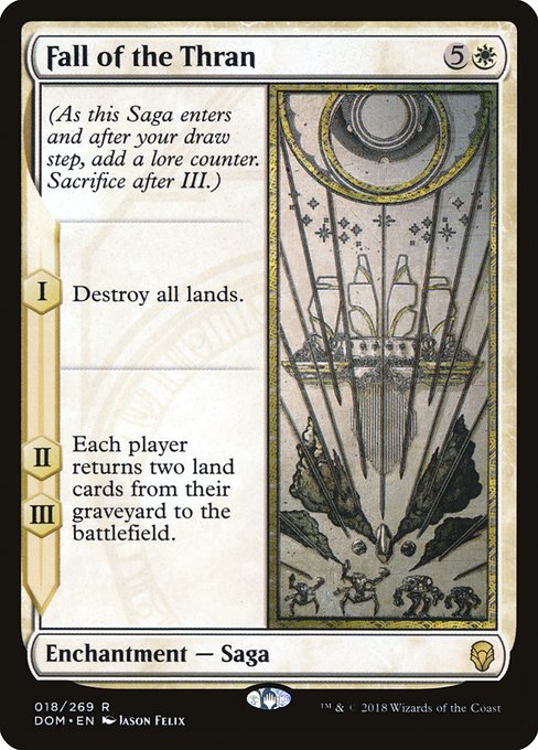 Fall of the Thran (Foil) - Dominaria