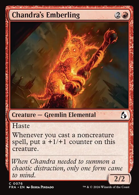 Chandra's Emberling (Foil) - Reality Fracture