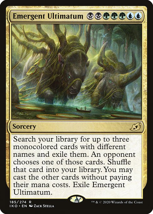 Emergent Ultimatum (Foil) - Ikoria: Lair of Behemoths