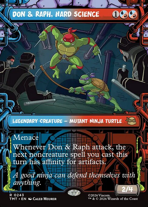 Don & Raph, Hard Science (Showcase) - Teenage Mutant Ninja Turtles