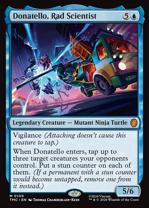 Donatello, Rad Scientist - Commander: Teenage Mutant Ninja Turtles