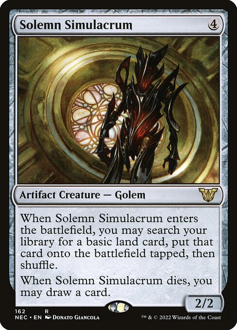 Solemn Simulacrum - Commander: Kamigawa: Neon Dynasty