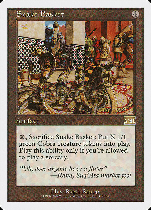 Snake Basket - Classic Sixth Edition