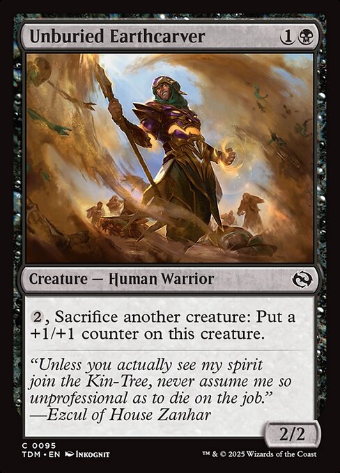 Unburied Earthcarver - Tarkir: Dragonstorm